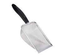 lmoikesz Système de Pelle tamiseuse à litière pour Chats avec Manche métallique résistant et ajouré, idéal pour Les Chats d'intérieur et Les Petits Animaux.