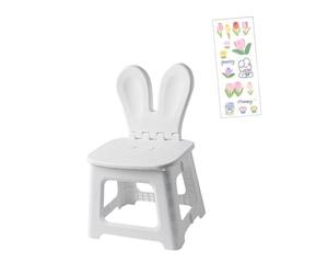 lmoikesz Tabouret Pliant pour Enfants, Robuste et Durable, idéal pour la Chambre d'enfant, la Salle de Jeux Toute Autre pièce de Maison. Solide et indéformable, il Peut être utilisé à maintes