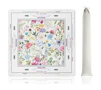 lmoikesz Tapis de Mahjong pour Table, Mousse épaisse texturée, antidérapant, imprimé Dynamique, Coutures renforcées pour éviter l'usure et Le gondolage. Tapis de Mahjong avec règles, Un, 80 * 80cm