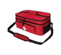 lmoikesz Trousse de premiers secours de voyage vide, idéale comme cadeau pour les amis et la famille. Doublure imperméable en polyester et rembourrage en coton PE pour une durabilité accrue.