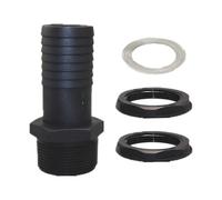 lmoikesz Tuyau de récupération d'eau de Pluie pour Aquariums, Robuste et fiable, trop-Plein épais et Difficile à casser, pour réservoirs IBC et piscines, 38mm