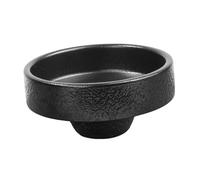 lmoikesz Vase Ikebana Japonais rétro Noir en céramique pour Fleurs, Ambiance Zen, Composition Florale, Vase Rond Ikebana Japonais, Modèle A