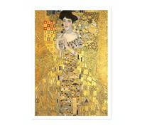 Lmovutcom Adele Bloch-Bauer Gustav Klimt Tableau Mural, Reproduction d'une Célèbre Peinture à l'Huile Classique, Impression Artistique Style Nouille, Décoration Murale Séjour, Sans Encadrement