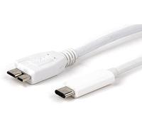 LMP 1 m USB-c mâle à USB 3.0 Micro USB mâle câble 10 g/5 A avec E-Mark - Noir