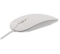 lmp 20442 Easy Mouse USB-C avec 2 Boutons et Molette - Finition Blanc et Aluminium Argenté