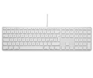 lmp - Clavier Italien (QWERTY) avec Pavé numérique, Couverture Supérieur en Aluminium et 2 Ports USB - pour Mac