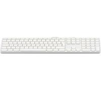 LMP KB-1243 - Taille complète (100%) - USB - QWERTZ - Blanc