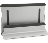 LMP - Standard pour ordinateur portable - Convient aux ordinateurs portables de 12 à 16 pouces - Support vertical en aluminium pour ordinateur portable - aluminium - Argent