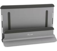 LMP - Support pour ordinateur portable - Convient aux ordinateurs portables de 12 à 16 pouces - Support vertical en aluminium pour ordinateur portable - aluminium - Gris spatial