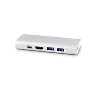 LMP Travel Dock 4K USB Type-C 9 Ports - Argenté