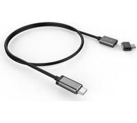 LMP-USB-C (m) vers USB-C (m) Câble de charge magnétique de sécurité, jusqu'à 100 W, 3,0 m, gris espace