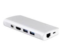 LMP USB-C Travel Dock Argent - Dock USB-C 9 ports G