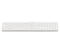 LMP USB Keyboard 110 Keys Wired USB Keyboard with 2X USB and, W126584977 (USB Keyboard with 2X USB and Aluminum Upper Cover - German)