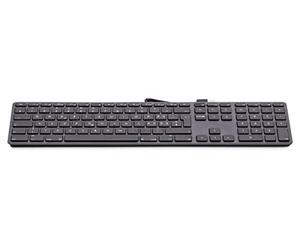LMP USB Numeric Keyboard KB-1243, 110 Keys, 2X USB, Aluminum, W126585003 (110 Keys, 2X USB, Aluminum, UK Layout, macOS, Space Grey *New)