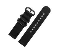 LMPVPDGADZ Bracelet de montre 24mm adapté for Casio PRW-6600Y/6600/600 PRG-650 PRG-600YB-3, toile Fine en Nylon, chaîne de montre for hommes, vert armée, kaki noir(Black bk)