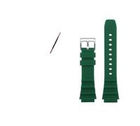 LMPVPDGADZ Bracelet de montre en caoutchouc de Silicone adapté for SEIKO NO.5 Prospex SRPD63K1 SRPD79 SRPE31 20mm 22mm noir vert rouge Orange bleu bracelet de montre for hommes(Green-S pin,20mm)