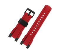 LMPVPDGADZ Bracelet de montre en caoutchouc for hommes adapté for Casio adapté for bracelet de montre G-SHOCK adapté for la série MTG-B2000 bracelet de montre en silicone rouge noir connecteur spécial