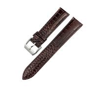 LMPVPDGADZ Bracelet de montre en cuir 19 mm 20 mm 21 mm 22 mm for Omega Fit for Tissot Fit for Longines Fit for Tudor Fit for CITIZEN Pattern Bracelet de montre marron noir(Brown Style 1,20MM_GOLD BUC