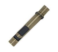 LMPVPDGADZ Bracelet de montre en Nylon for hommes et femmes, 20mm 22mm, adapté for Omega X s-watch, Joint Moon Swatch, for dégagement rapide, Sport(Oilve khaki,20mm)