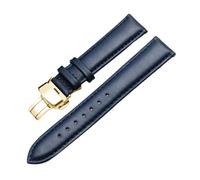 LMPVPDGADZ Bracelet de montre universel souple for hommes et femmes, 16mm, 18mm, 19mm, 20mm, 21mm, 22mm, 23mm, adapté for Citizen/Fit for Rossini, for dégagement rapide(8802Dark bluegold,20mm)