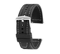 LMPVPDGADZ Bracelet intelligent en Nylon tissé Composite, en Silicone, for dégagement rapide, 22mm, adapté for Huawei GT4 Watch4/GT3pro Honor Magic(Black sk)