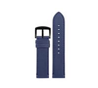 LMPVPDGADZ Convient for Tissot Chrono XL SeriesT116.617A Bracelet en nylon 1853/Fit for montre en toile Mido for accessoires de montre Bracelet for homme 22 mm(Blue bk)