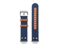 LMPVPDGADZ Montre de sport en toile 16mm, adaptée for Casio DW5600 DW-5600 GA-900 GA110/100/120 GM/GA2100, ceinture en Nylon for sangle for clous(Blue sk)