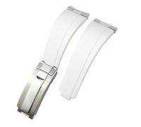 LMRJHAZ 21 mm 20 mm Nouveaux bandes de montre de terminaison en métal incurvées juste pour Datejuste