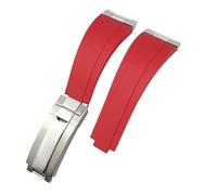 LMRJHAZ 21 mm 20 mm Nouveaux bandes de montre de terminaison en métal incurvées juste pour Datejuste