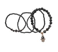 LMRJHAZ 4pcs Alliage de Bracelet pour l'œil diabolique Diable