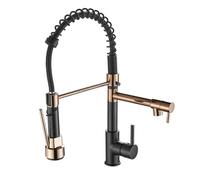 LMRJHAZ 789, pivot, 147, laiton, robinet de cuisine, robinet d'évier, or