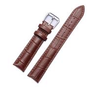LMRJHAZ Band de montée en cuir de mode Remplacement en cuir Band Rose Gol Boucle Black Brown Watch STRAP