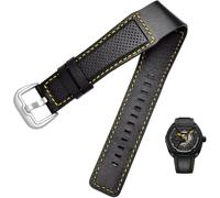 LMRJHAZ Band de montre en cuir de 24 mm Cow Hide pour Dietrich OTC-AO1 OT-3 Bracelet Bracelet Stomate Cowhide Black Wrist Wrist