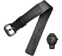 LMRJHAZ Band de montre en cuir de 24 mm Cow Hide pour Dietrich OTC-AO1 OT-3 Bracelet Bracelet Stomate Cowhide Black Wrist Wrist