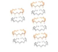 LMRJHAZ Bijoux ajusté pour Les Femmes The Ring Golden Rings Silver Jewelry