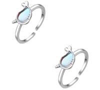 LMRJHAZ Bijoux Baleine Binelle Mister Tauner Bracelet Rabbit Plant Costume Lunettes de Soleil Perle Garland Faux Bunion pour Femmes Sweet Anneaux Pins intéressants Pins Fonds Portable Conseils Copper