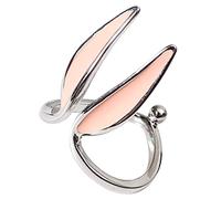 LMRJHAZ Bijoux Bunny Oreilles Ouverts Anneau Femmes Unim Unique Bijoux avec Design créatif pour Les Occasions spéciales de Tous Les Jours et Les Bijoux d'amitié