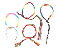 LMRJHAZ Bijoux Filles 4pcs Bracelets Rainbow Pride