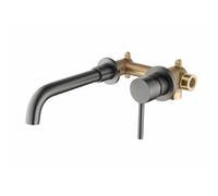 LMRJHAZ Black Broshed Gold Rose Gold Bracks Gris Gris Handle Single Handle Hot Cold Water Murd Murned Boedd Bownded Bower Bower Basin Faucet, Kitchen Sink Robinet