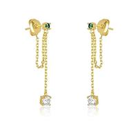LMRJHAZ Boucles d'oreilles à Goujon à chaîne colorée 100% exquises pour Femmes Bijoux de Boucles d'oreilles