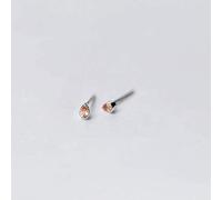 LMRJHAZ Boucles d'oreilles Dames, S925 Boucles d'oreilles en Argent Femme Style Art Coréen Boucles d'oreilles en Forme de Goutte de Diamant Tempérament Petites Boucles d'oreilles