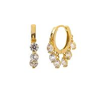 LMRJHAZ Boucles d'oreilles de cerceau zircon cercle des boucles d'oreilles rondes pour les boucles d'oreilles