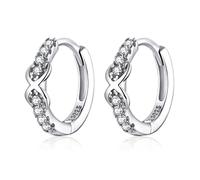 LMRJHAZ Boucles d'oreilles en émail en émail rose pour femmes Fine bijoux cadeau