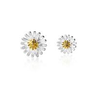 LMRJHAZ Boucles d'oreilles pour femmes, S925 Boucles d'oreilles coréennes de marques d'oreilles Daisy Tempérament Small Fleurs