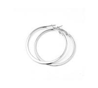 LMRJHAZ Boucles d'oreilles Punk Bijoux féminines Rondes à cerceaux Plats Ronds pour Femmes
