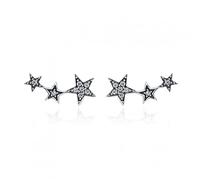 LMRJHAZ Boucles d'oreilles réelles boucles d'oreilles de cerceau de cœur asymétrique pour les femmes-oreilles cadeaux