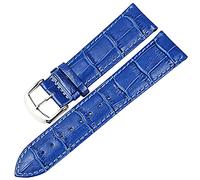 LMRJHAZ Bracelet de montre en cuir blanc 16 mm, 18 mm, 20 mm, 22 mm, étui d'accessoires de montre, convient pour (monocouleur, 19 mm), 20 mm