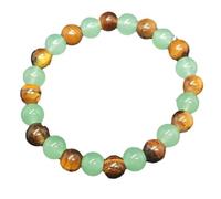 LMRJHAZ Bracelets avec Perles Bracelet en Poudre en Cristal Turquoise Blanc pour Les Hommes et Les Femmes