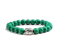 LMRJHAZ Bracelets en pierre volcanique naturelle Bouddha Bouddha Bracelet Bracelet Femmes Femmes Brâches Wangles Distance