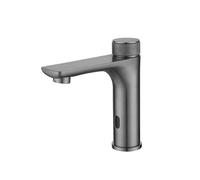 LMRJHAZ Capteur de Luxe Robinet de Salle de Bain Cold and Hot Deck Mounted Tap Material Material Material Aprowered Batterred Basin Saif Tap, Installation Easy